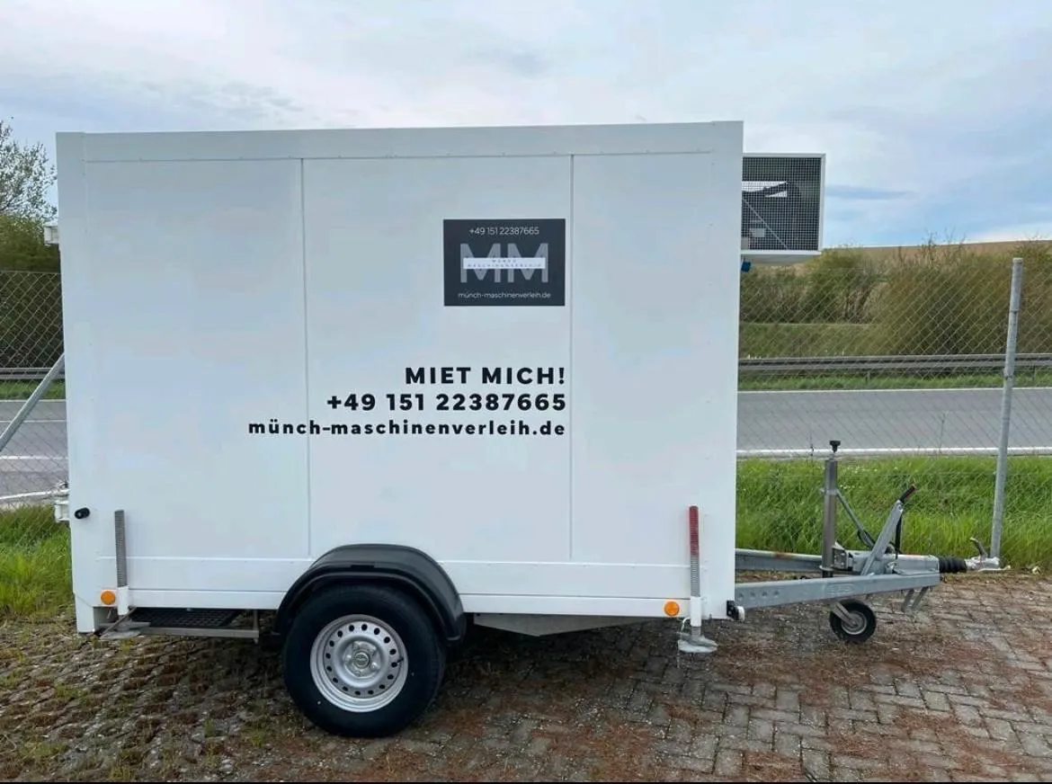 Kühlanhänger 1 Achser von Münch- Maschinenverleih