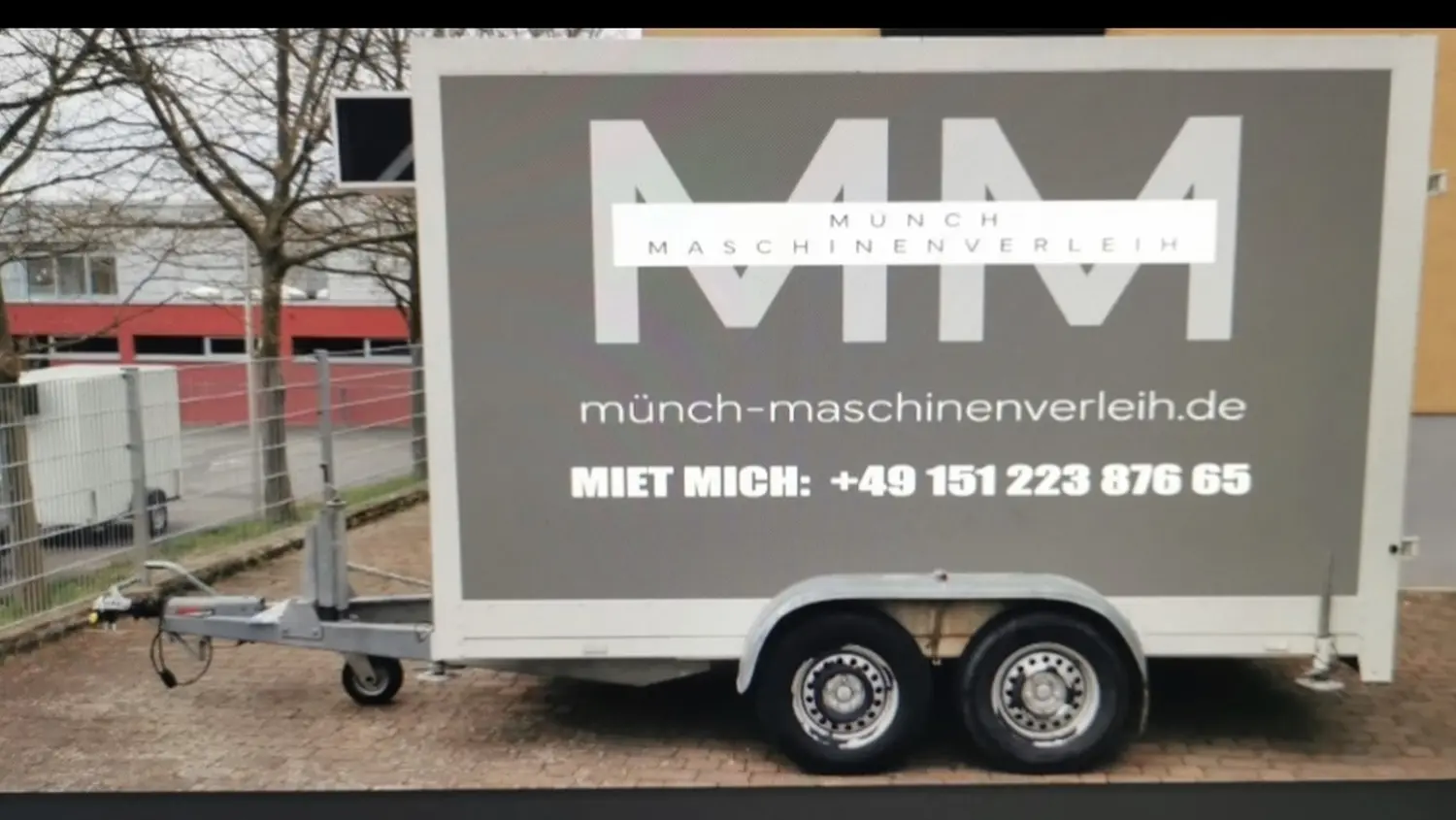 Kühlanhänger 2 Achser von Münch- Maschinenverleih